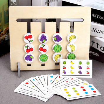 Wooden Toys Double-sided for Kids