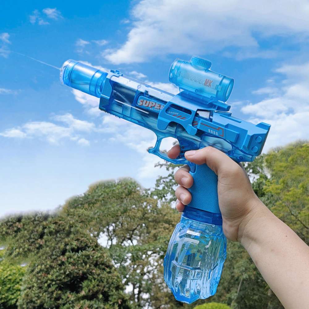 Electric Water Gun with Drum Magazine | Rechargeable Automatic Water Blaster Toy for Kids 💦🔥